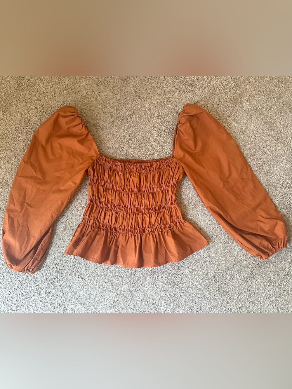 ASTR Orange blouse